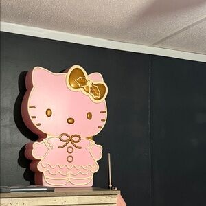 Hello Kitty Pink and Gold Holiday Decor